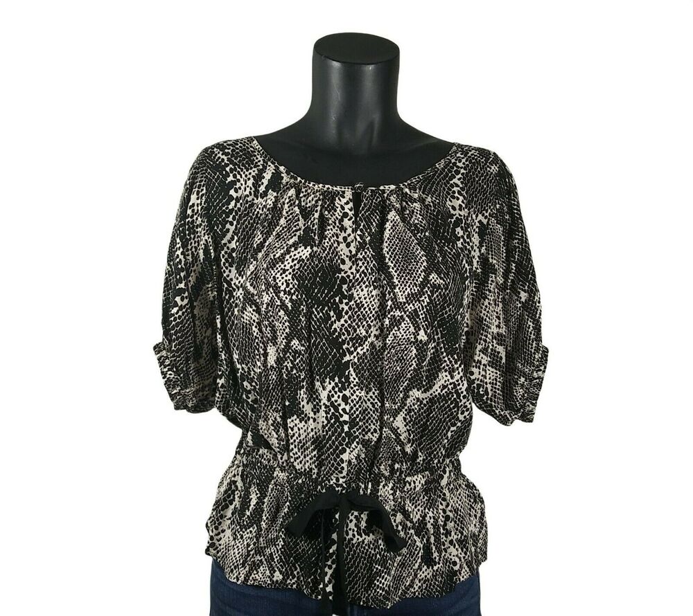 Express Peplum Top Blouson - Small Petite